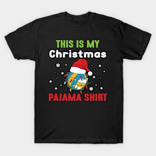 This Is My Christmas Pajama Volleyball Middle Blocker Setter Outside Hitter T-Shirt